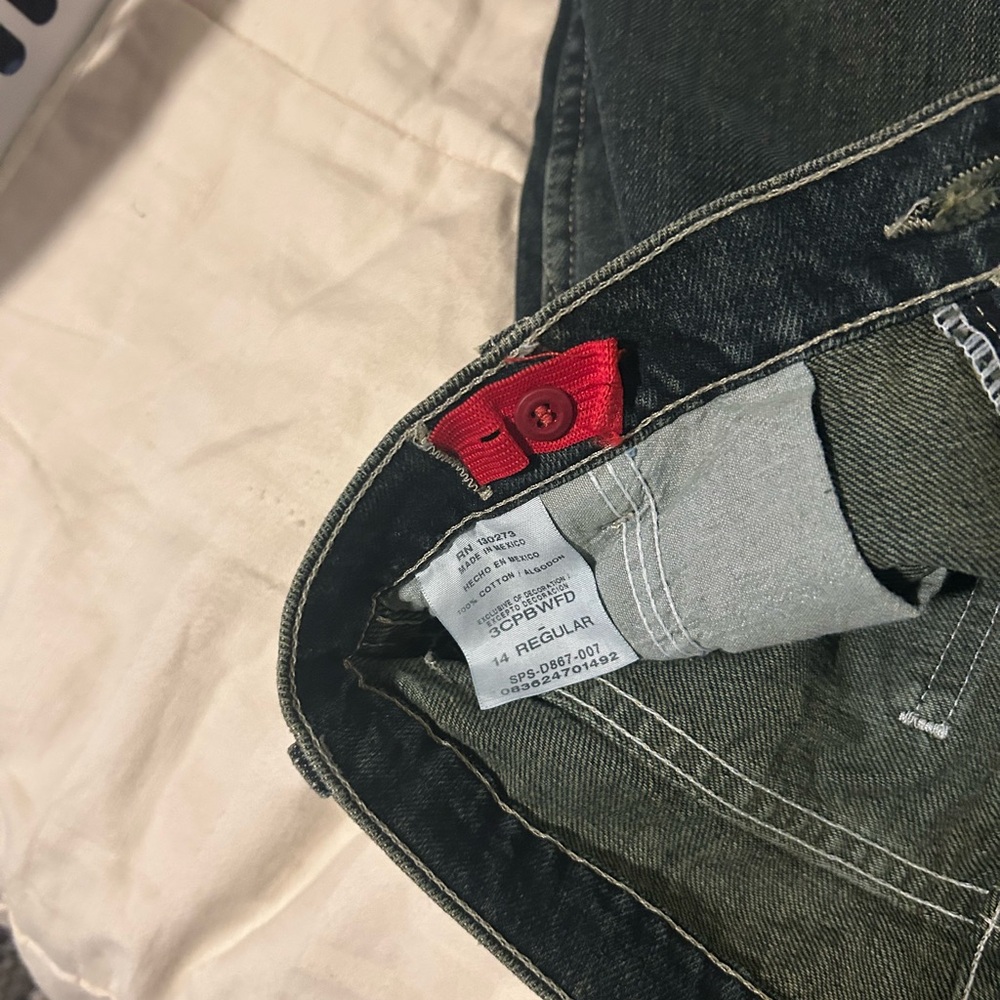Classic Wrangler Dark Wash Jean Shorts